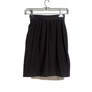 Spanx brown‎ pull on skirt. Size xs